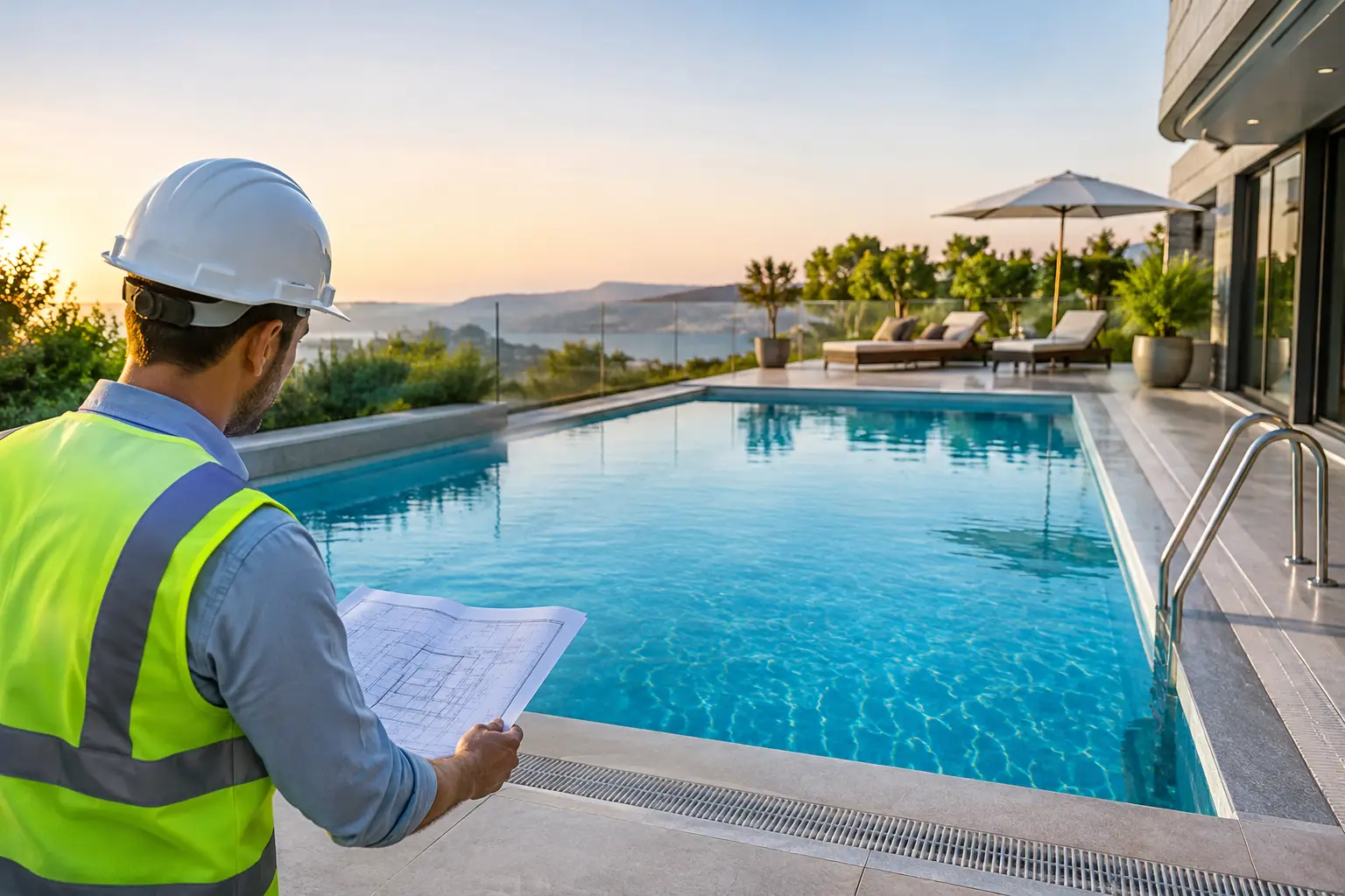 كيف تصنع هندسة المسابح مسبحًا يدوم بأمان؟